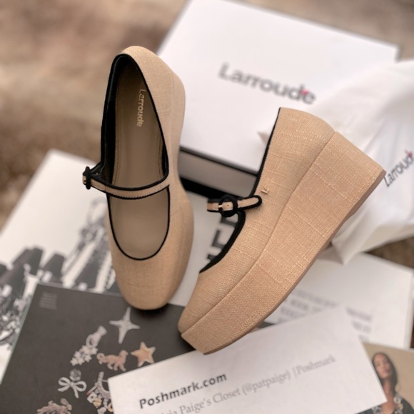 Larroudé Blair Flatform Pumps - Picture 10 of 14